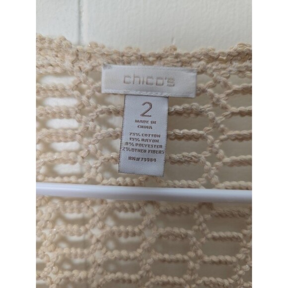 Chico Open Knito Boho Crochet Size 2 (Large) - Picture 2 of 3